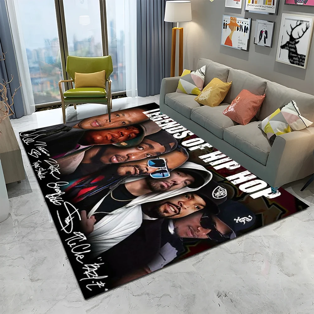 Kids Outdoor Play Area - Legend Star Hip Hop Rapper Art