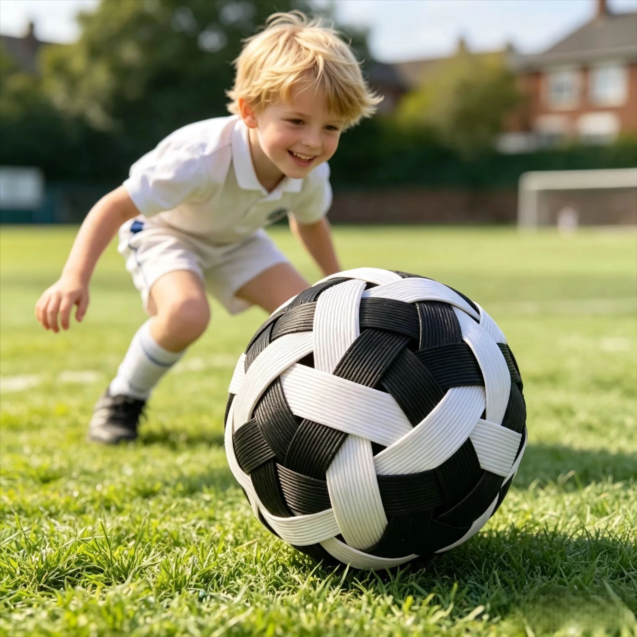Kids Outdoor Play - Kids Sepak Takraw Rattan Ball Hand