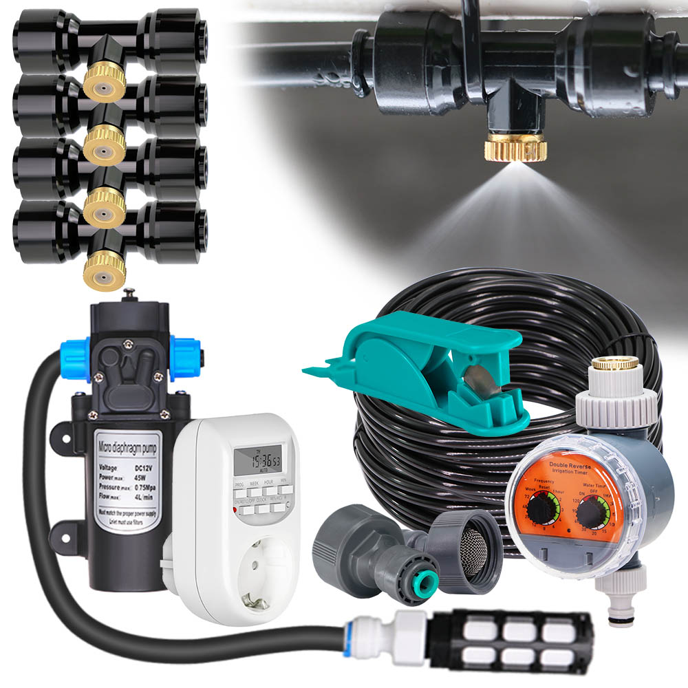 Kids Outdoor Water Sprinkler - 6-24m DIY Outdoor Garden Misting Cooling