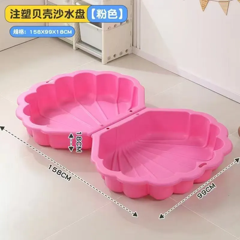 Kids Outdoor Activity Table - Kids Plastic Sand Play Set Cartoon
