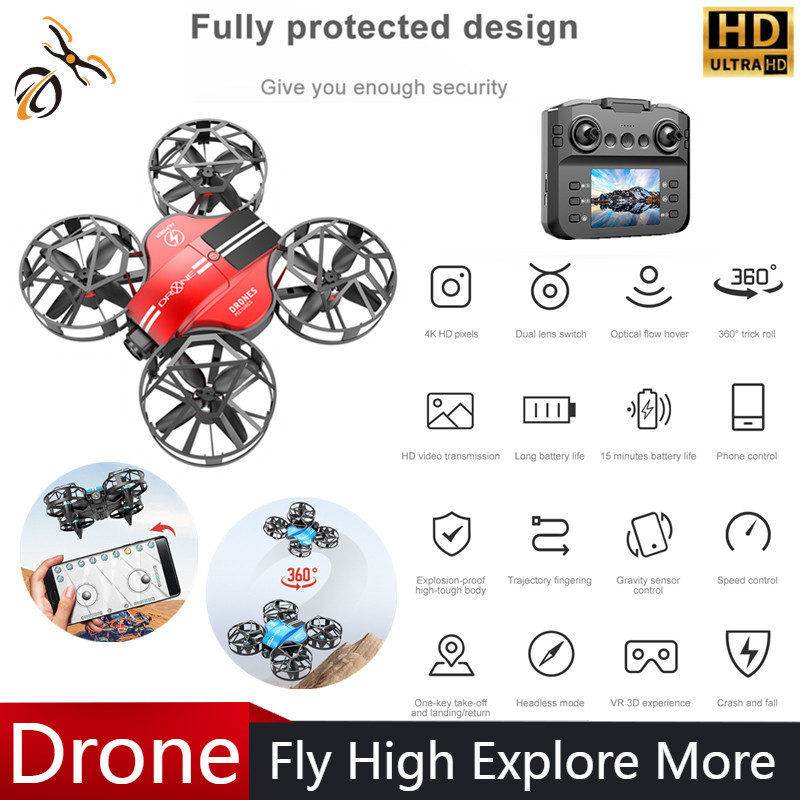 Kids Outdoor Play Equipment - NEW Mini Drone 812PRO profession HD