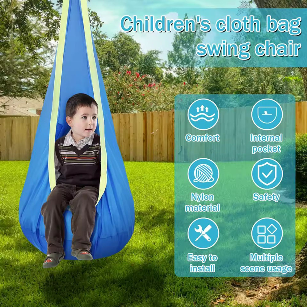 Kids Pod Swing Seat Nylon Hang - đánh giá và giá Kids Outdoor Bench