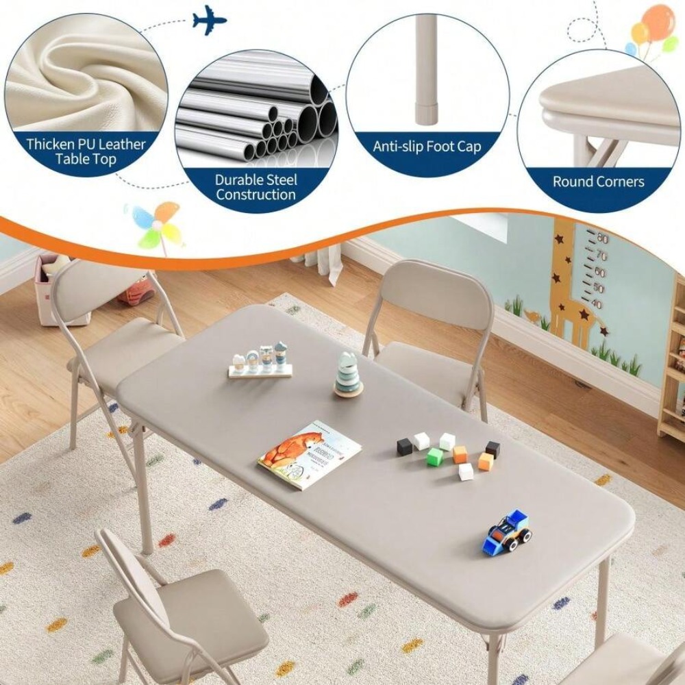 Kids Activity Table Set Foldin - đánh giá và giá Kids Outdoor Folding Table