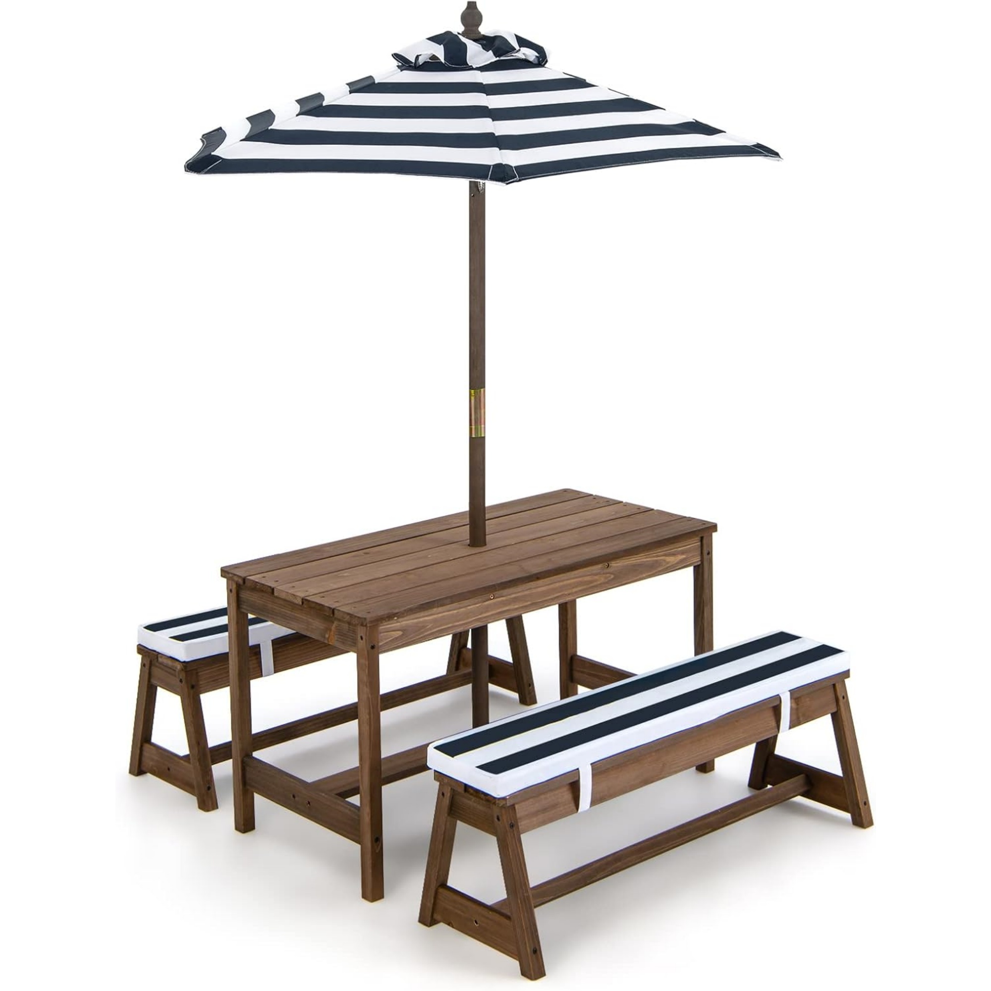 Kids Picnic Table with Umbrell - đánh giá và giá Kids Outdoor Bench