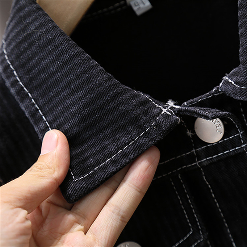 Boy Black Denim Vest Spring Au - đánh giá và giá Kids Outdoor Vest