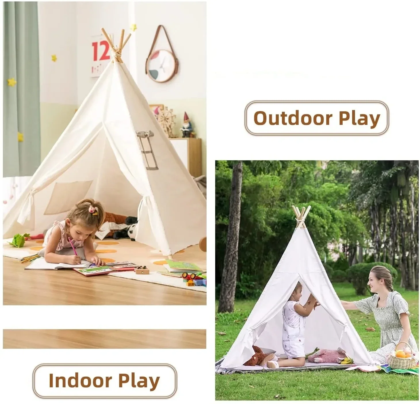 1.6M Kids Tent Play House Wigw - đánh giá và giá Kids Outdoor Play Yard