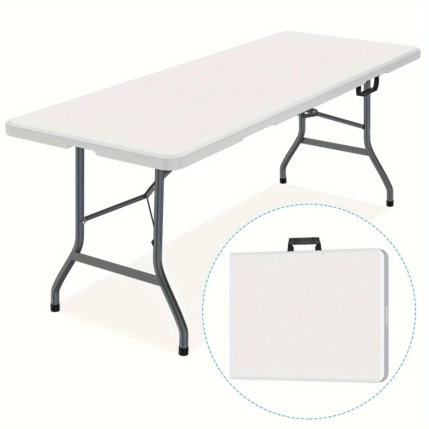 6FT Spacious Plastic Folding T - đánh giá và giá Kids Outdoor Folding Table