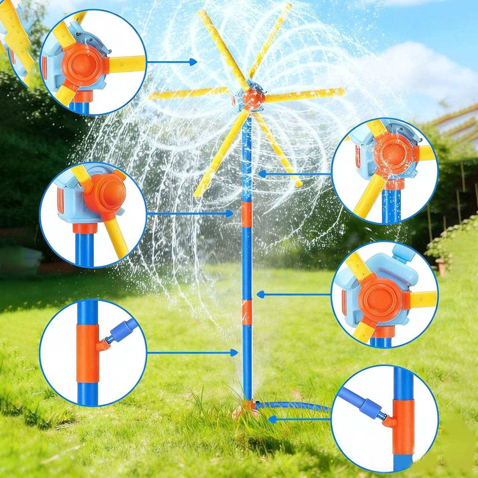 Kids Sprinkler Windmill Fun Sp - đánh giá và giá Kids Outdoor Yard Toys