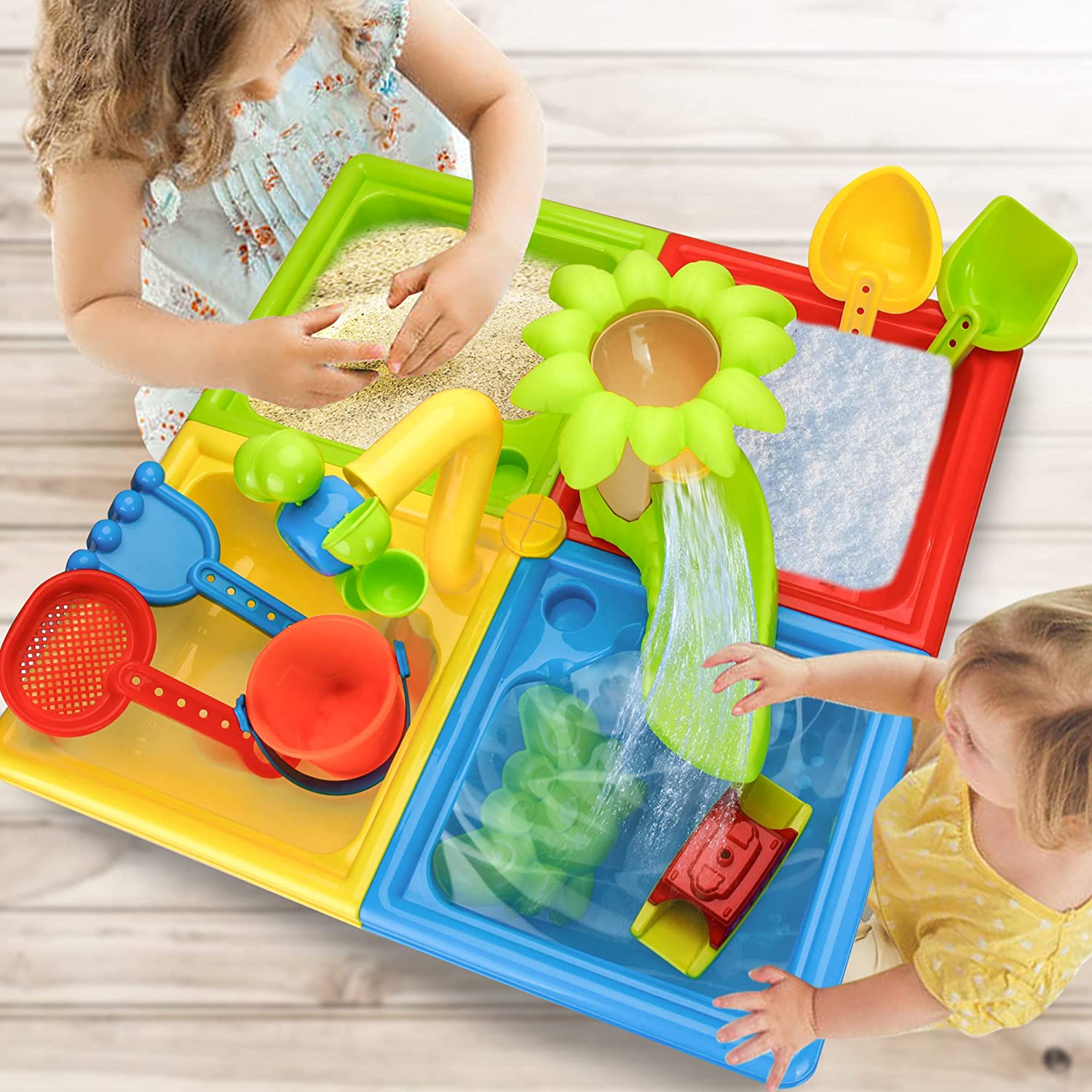 Beach Table Sand Play Toys Chi - đánh giá và giá Kids Outdoor Nature Toys