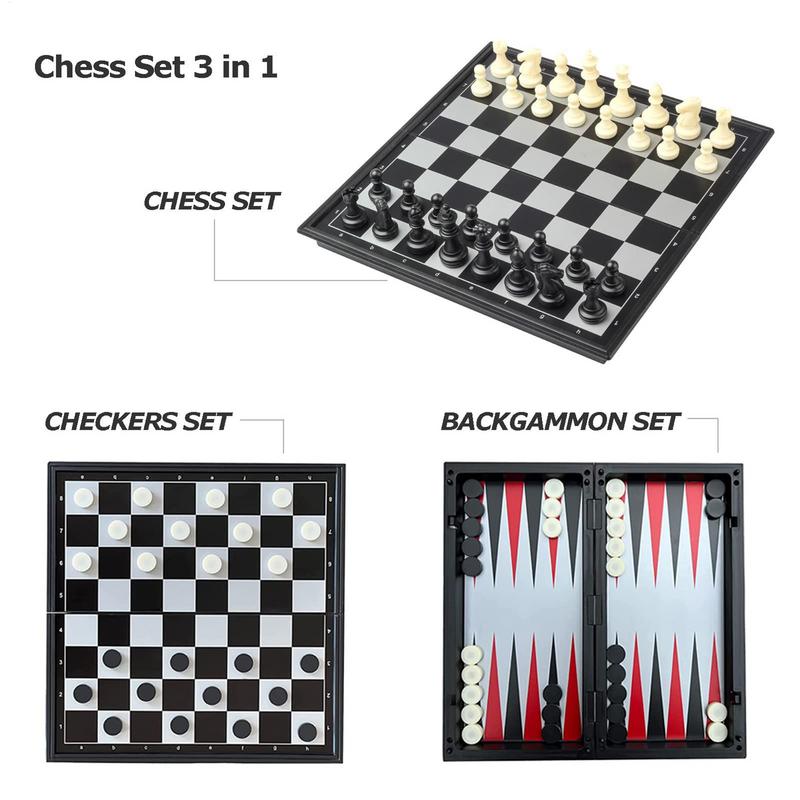 Travel Chess Set Chess Set For - đánh giá và giá Kids Outdoor Learning Activities