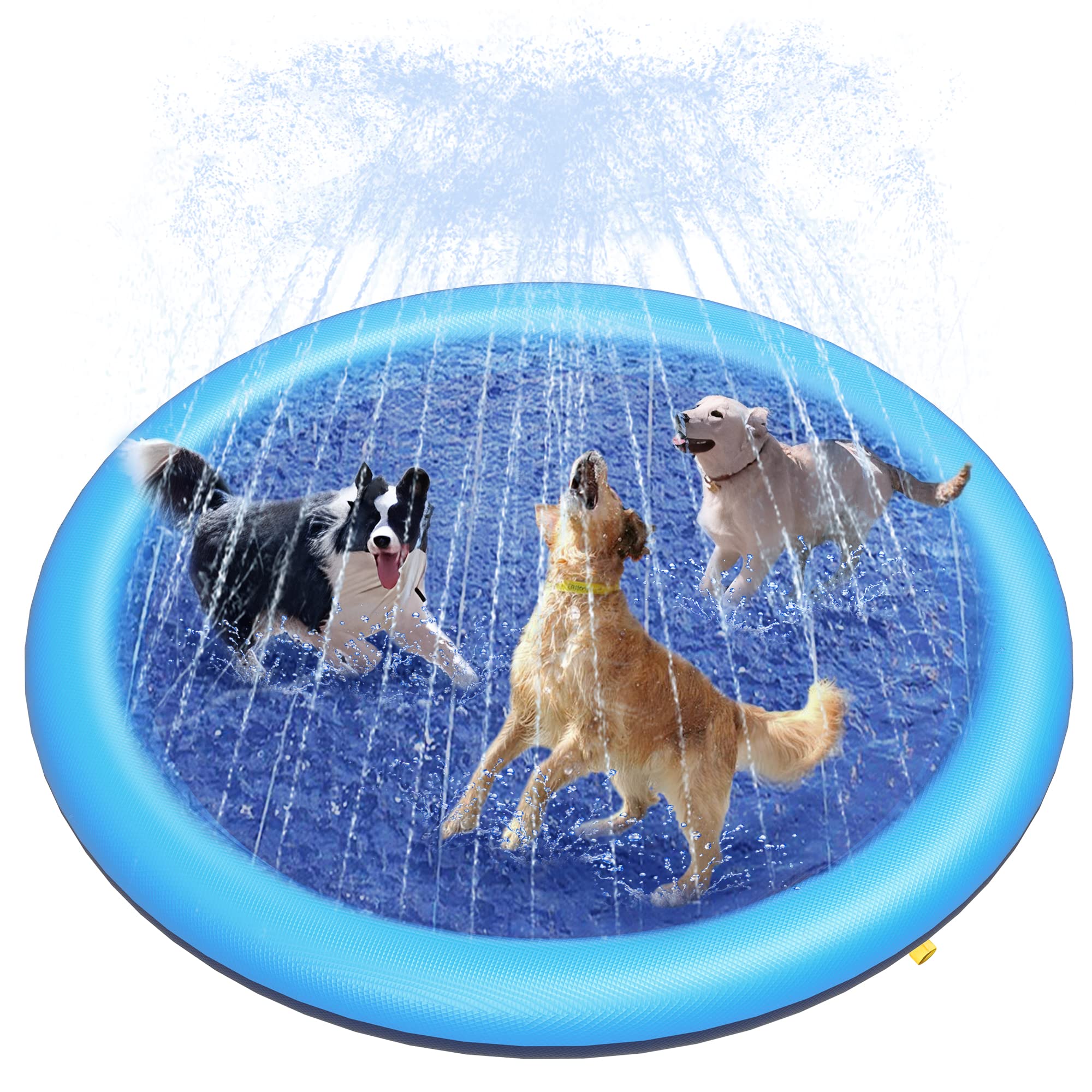 Dog Splash Pad Thick Sprinkler - đánh giá và giá Sprinkler Splash Pad