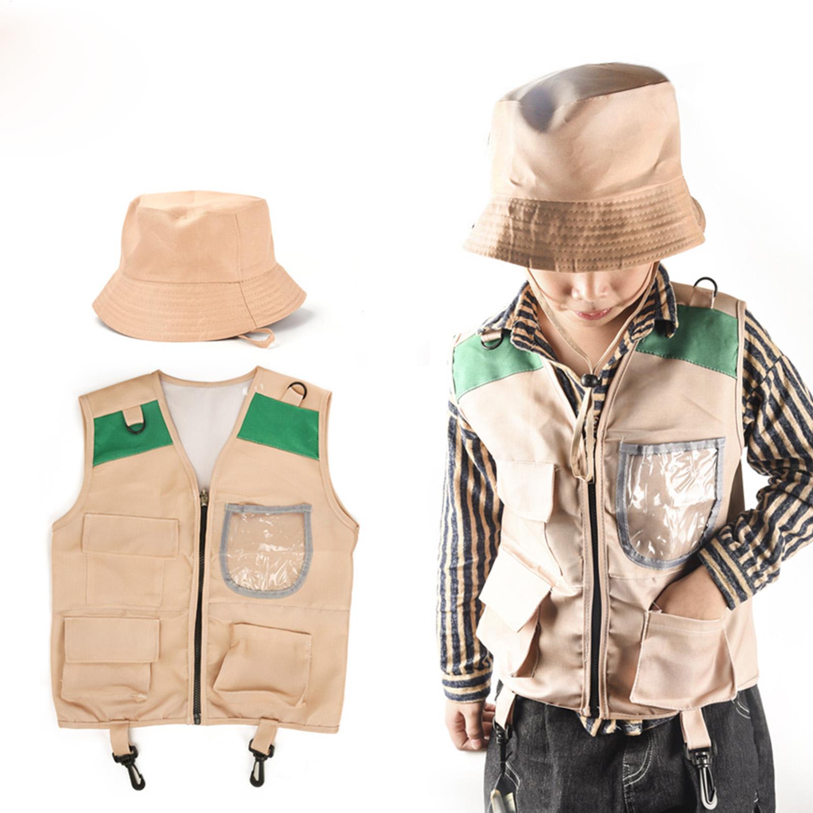 Kids Explorer hat and vest Cos - đánh giá và giá Kids Outdoor Vest