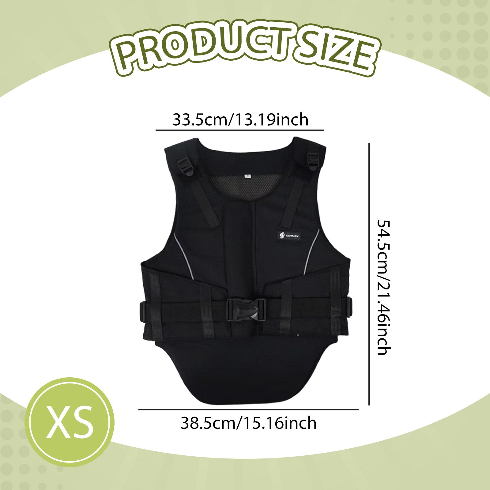 Mesh Cloth Equestrian Vest Pad - đánh giá và giá Kids Outdoor Vest