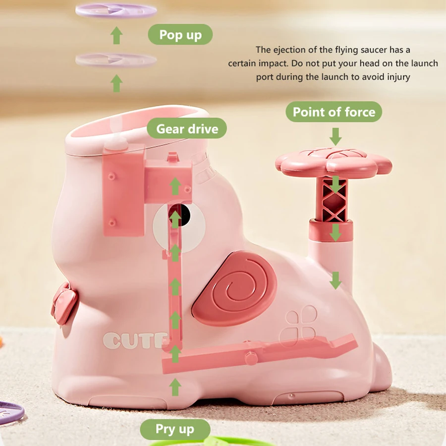 Air Discs Launcher Kids Indoor - đánh giá và giá Kids Outdoor Yard Games