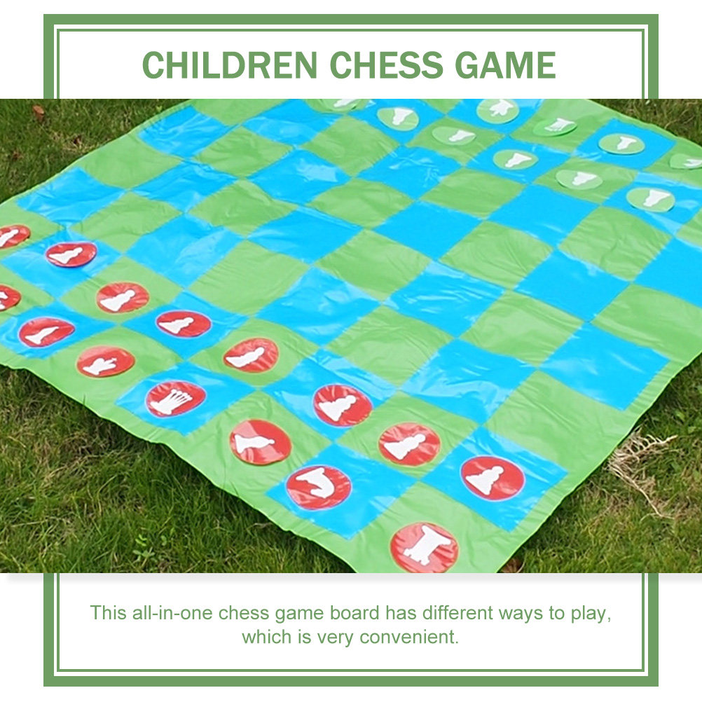 1Set Kids Chess Board Portable - đánh giá và giá Kids Outdoor Learning Activities