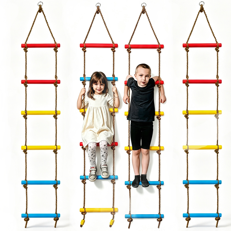 Climbing Rope Ladder For Kids  - đánh giá và giá Kids Outdoor Treehouse
