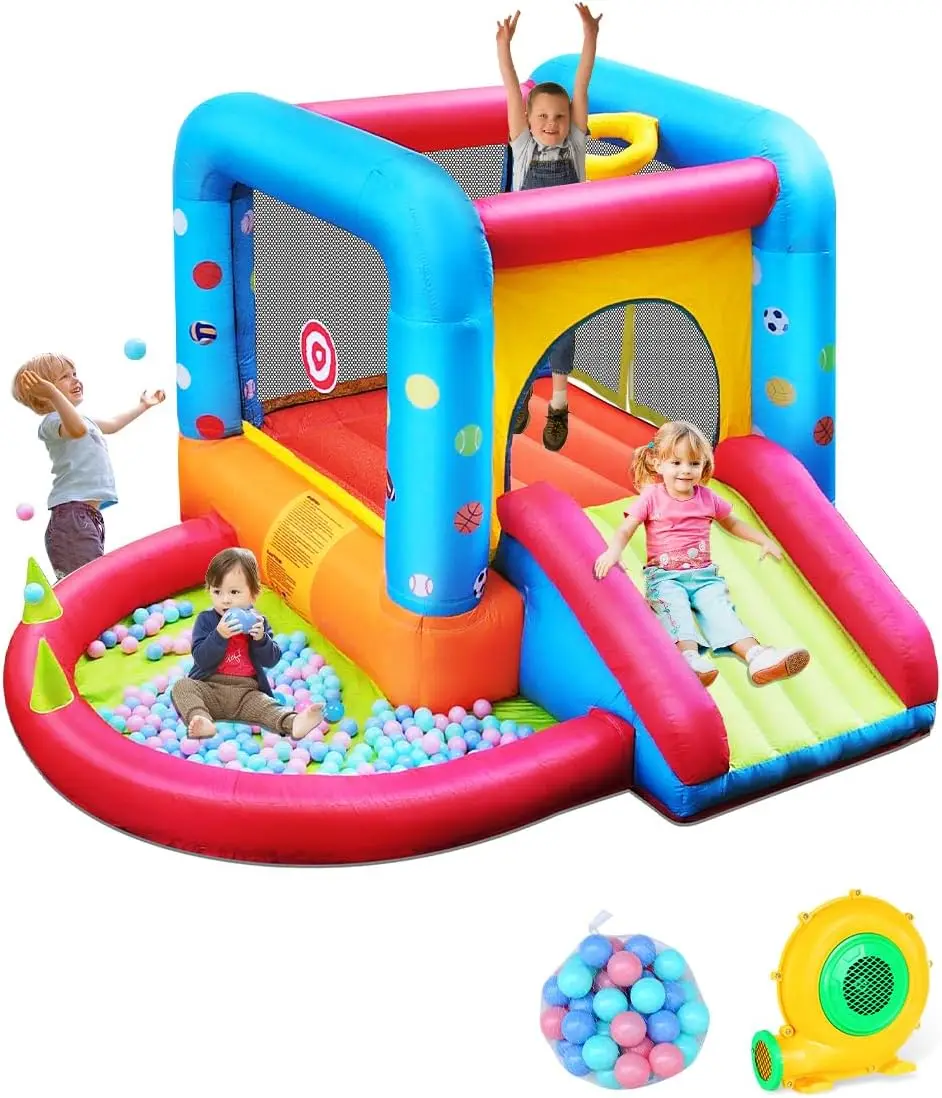 Step4Fun Inflatable Bounce Hou - đánh giá và giá Kids Outdoor Jump House