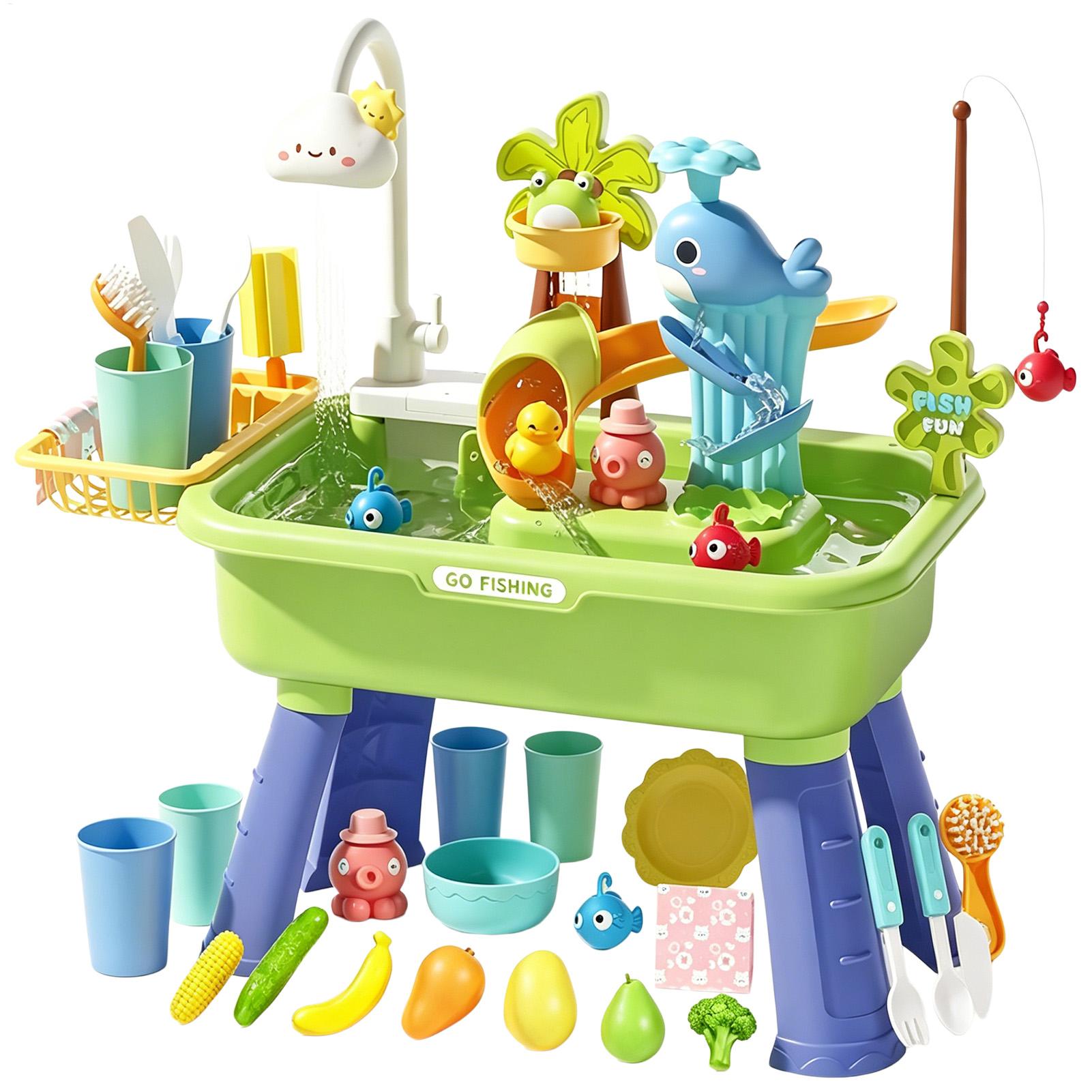 Kids Water Table with Pump, Se - đánh giá và giá Kids Outdoor Activity Table
