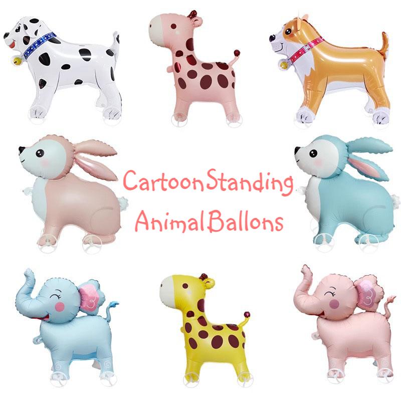 Cartoon Standing Animal Ballon - đánh giá và giá Kids Outdoor Yard Toys