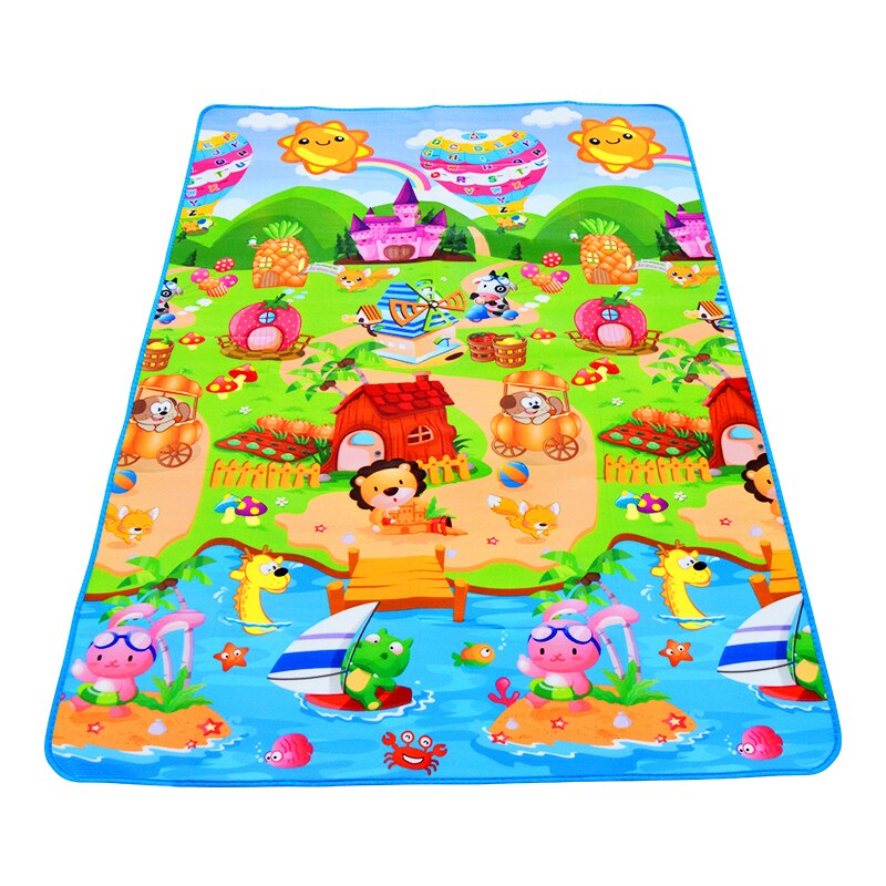 180*120*0.3Cm Bé Tập Bò Chơi X - đánh giá và giá Kids Outdoor Mat Waterproof
