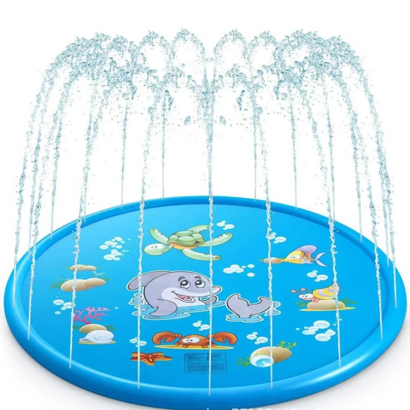 Water Splash Pools Kids Outdoo - đánh giá và giá Sprinkler Splash Pad