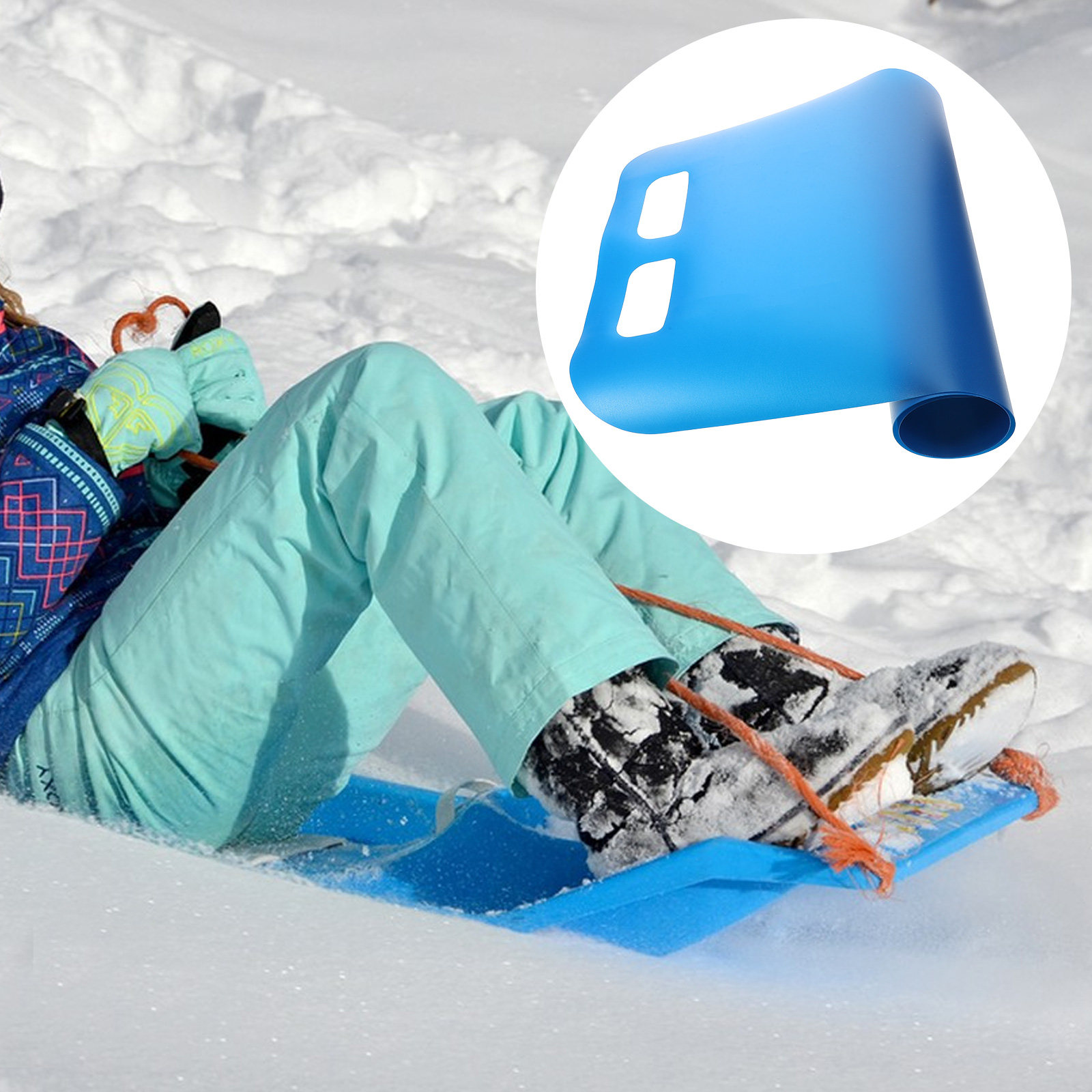 Roll Up Plastic Snow Sled for  - đánh giá và giá Kids Outdoor Play Yard