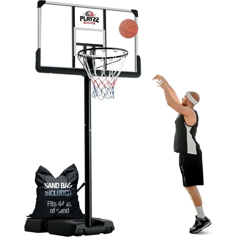 Adjustable 44 Shatterproof Bas - đánh giá và giá Kids Outdoor Basketball Hoop