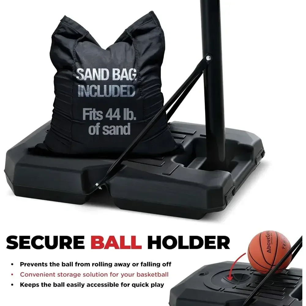 Adjustable 44 Shatterproof Bas - đánh giá và giá Kids Outdoor Basketball Hoop