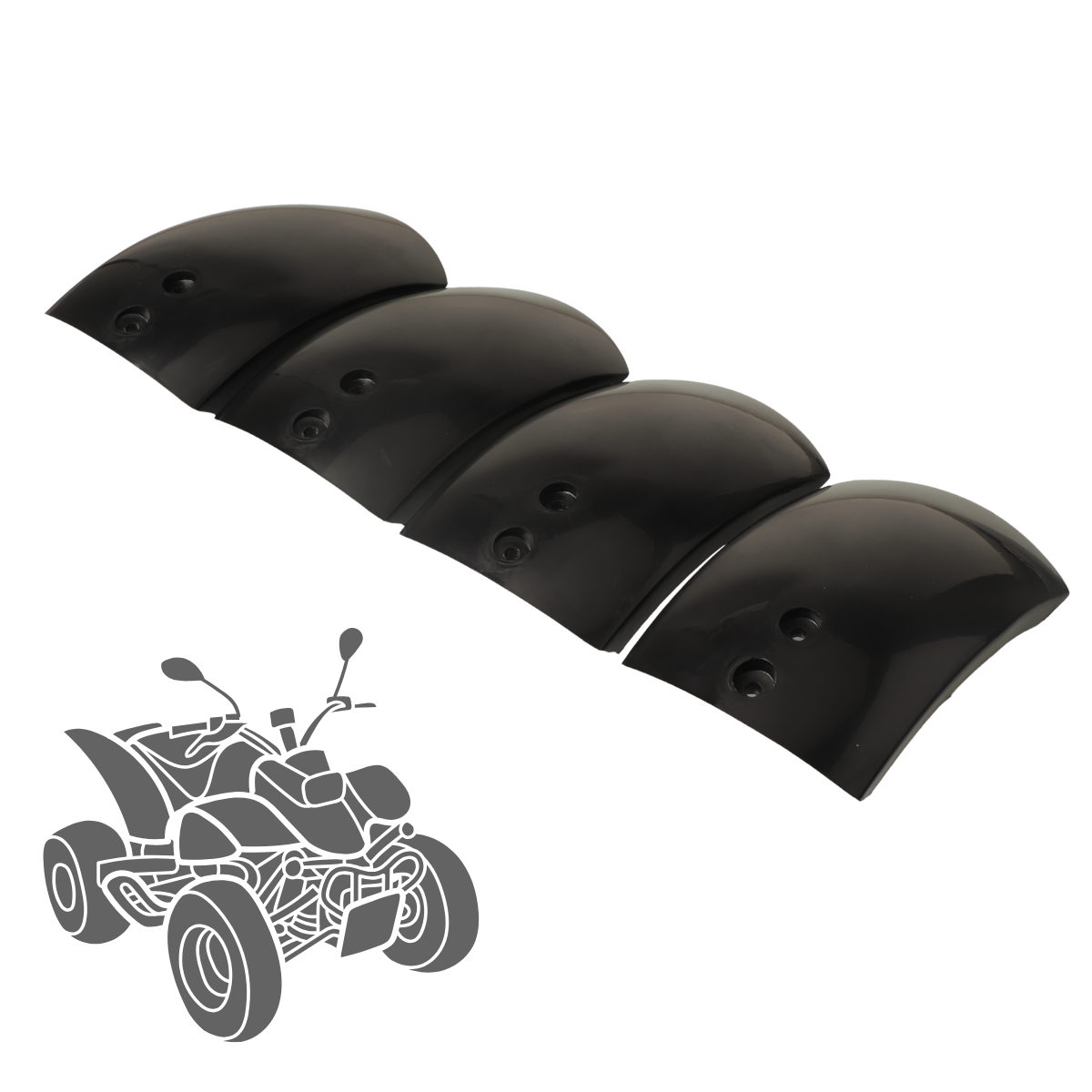 Universal	Front Rear Mudguards - đánh giá và giá Kids Outdoor Quad