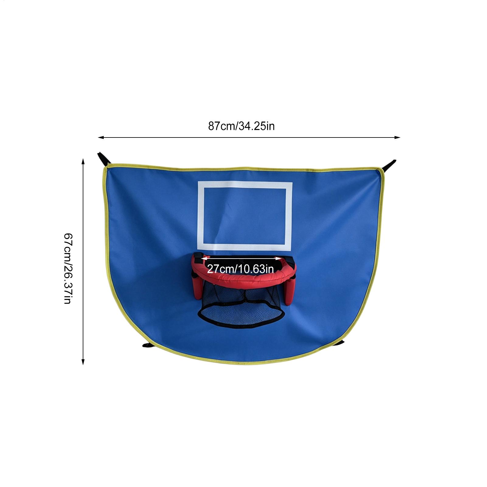Trampoline Hoop with Pump & 3  - đánh giá và giá Kids Outdoor Basketball Hoop