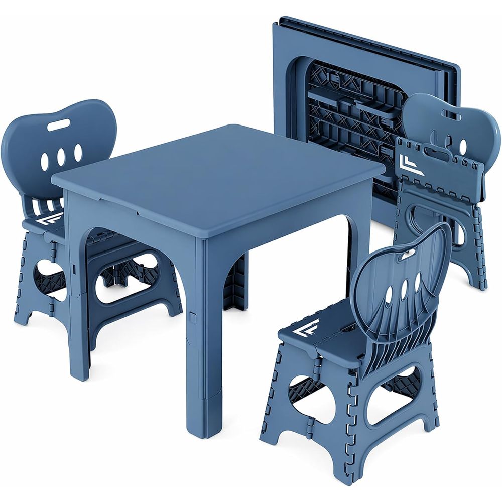 oldable Table and Chair Set, H - đánh giá và giá Kids Outdoor Activity Table