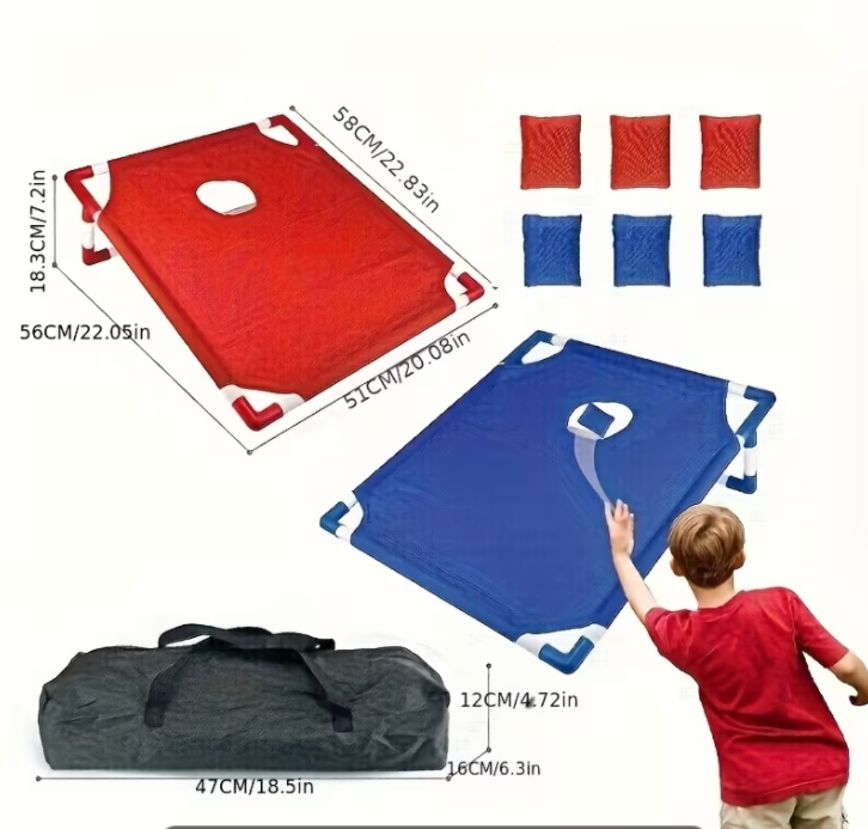 Corn Hole Game Set Includes 2  - đánh giá và giá Kids Outdoor Yard Games