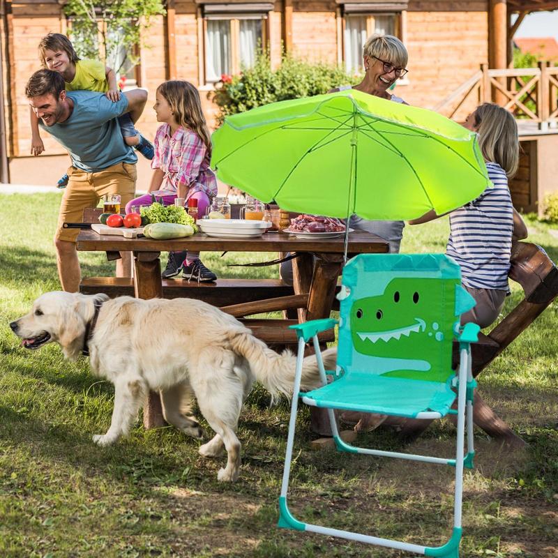 Kids Camping Chair with Outdoo - đánh giá và giá Kids Outdoor Umbrella Chair
