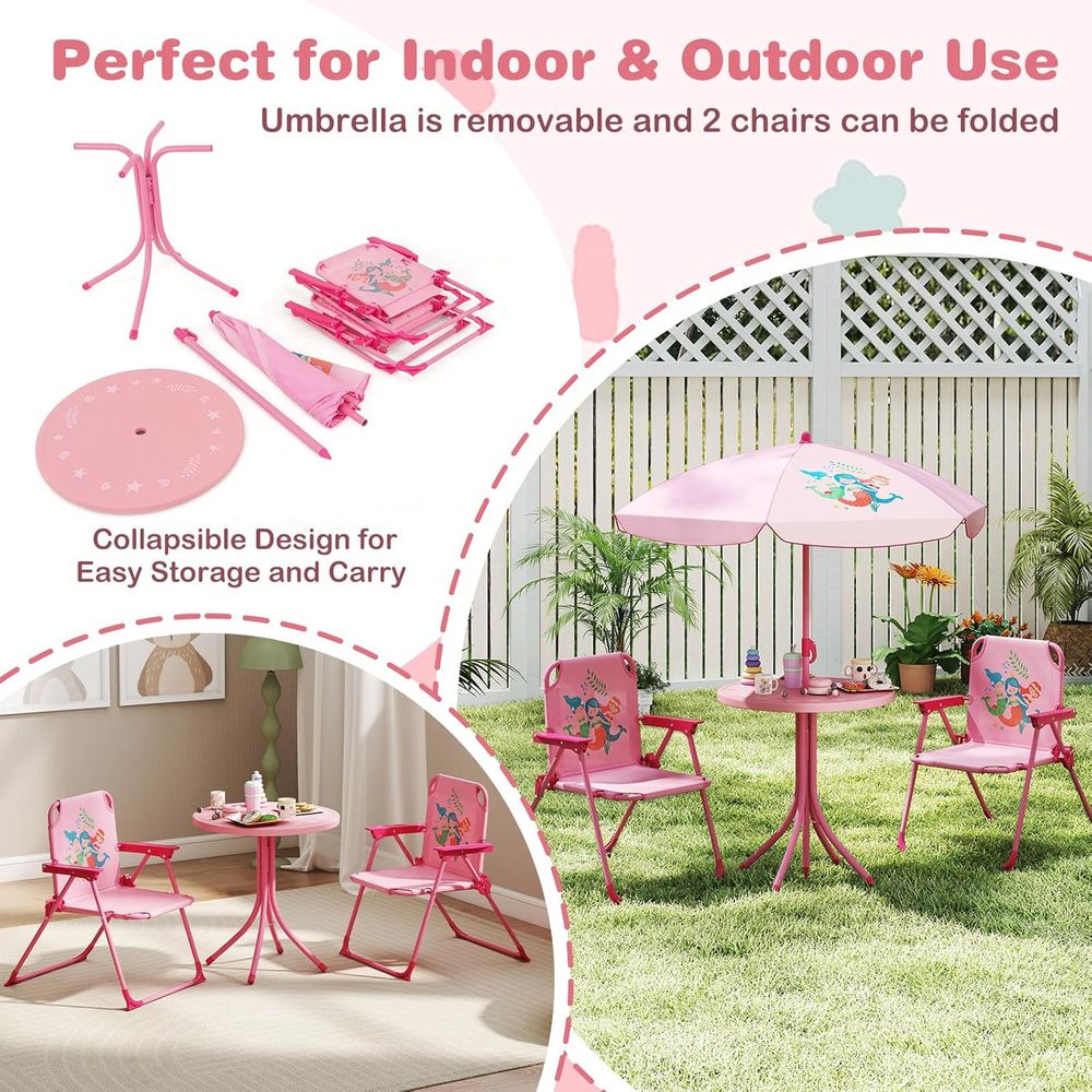 Kids Picnic Table, Kids Outdoo - đánh giá và giá Kids Outdoor Umbrella Chair