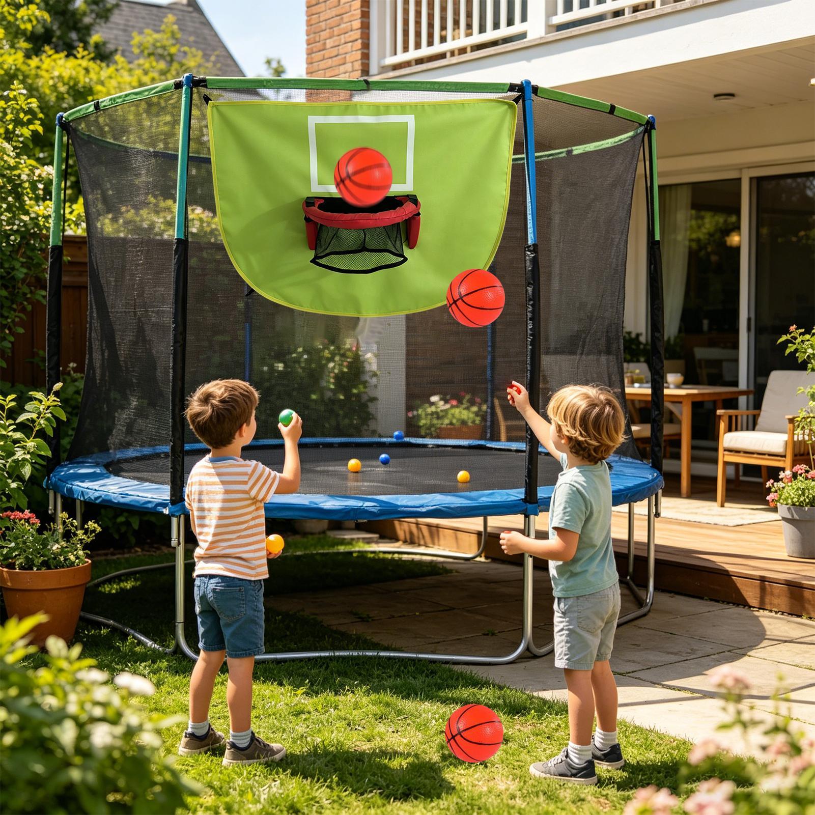Trampoline Hoop with Pump 3 Ba - đánh giá và giá Kids Outdoor Basketball Hoop