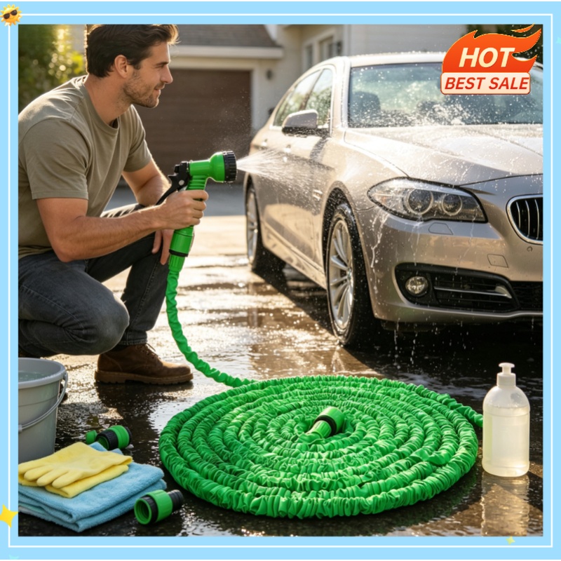 High-Pressure Car Wash Hose Ex - đánh giá và giá Kids Outdoor Water Sprinkler