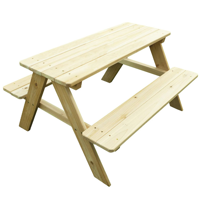 Outdoor Wooden Kids Picnic Tab - đánh giá và giá Kids Outdoor Bench