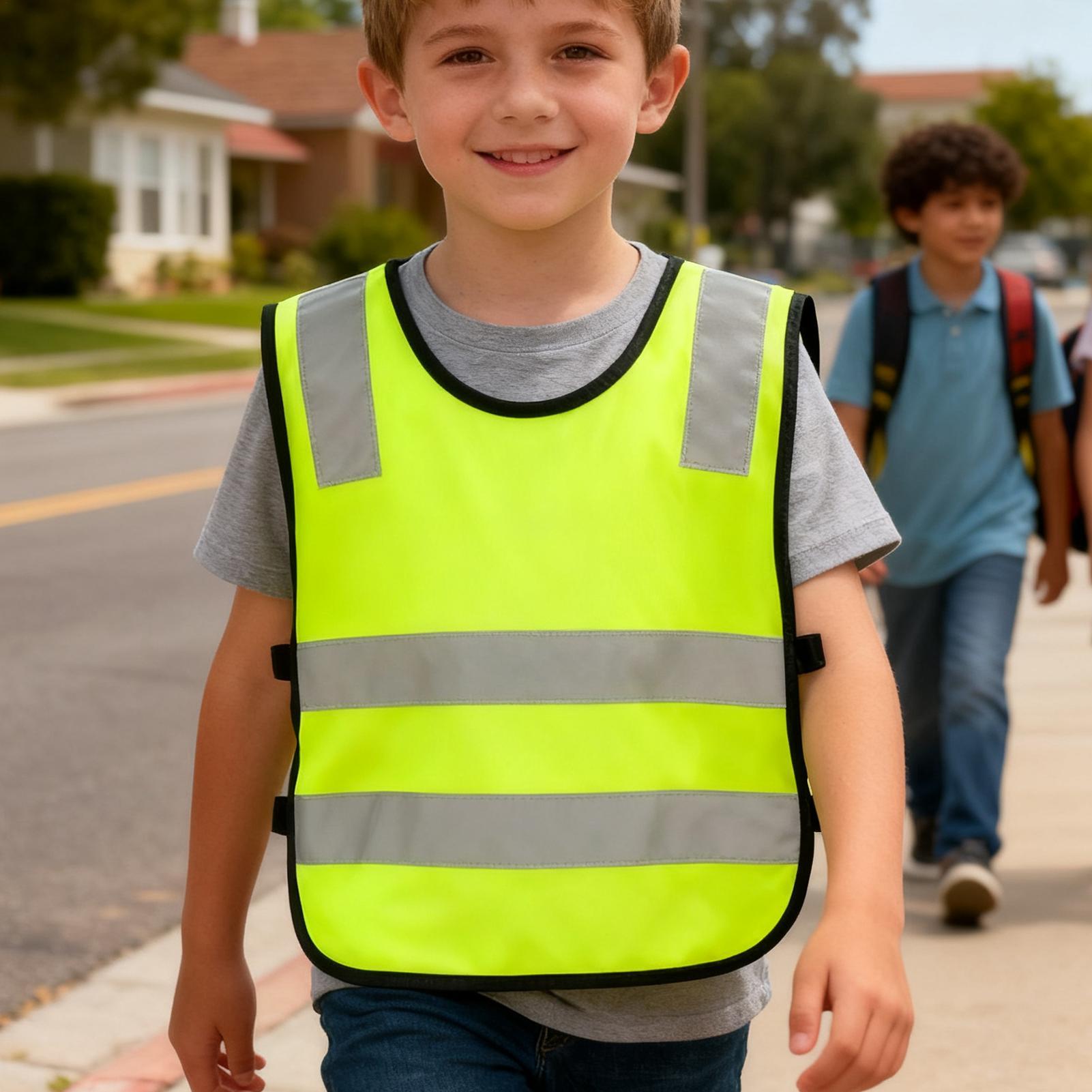 Safety Vest For Kids 10 Pieces - đánh giá và giá Kids Outdoor Vest
