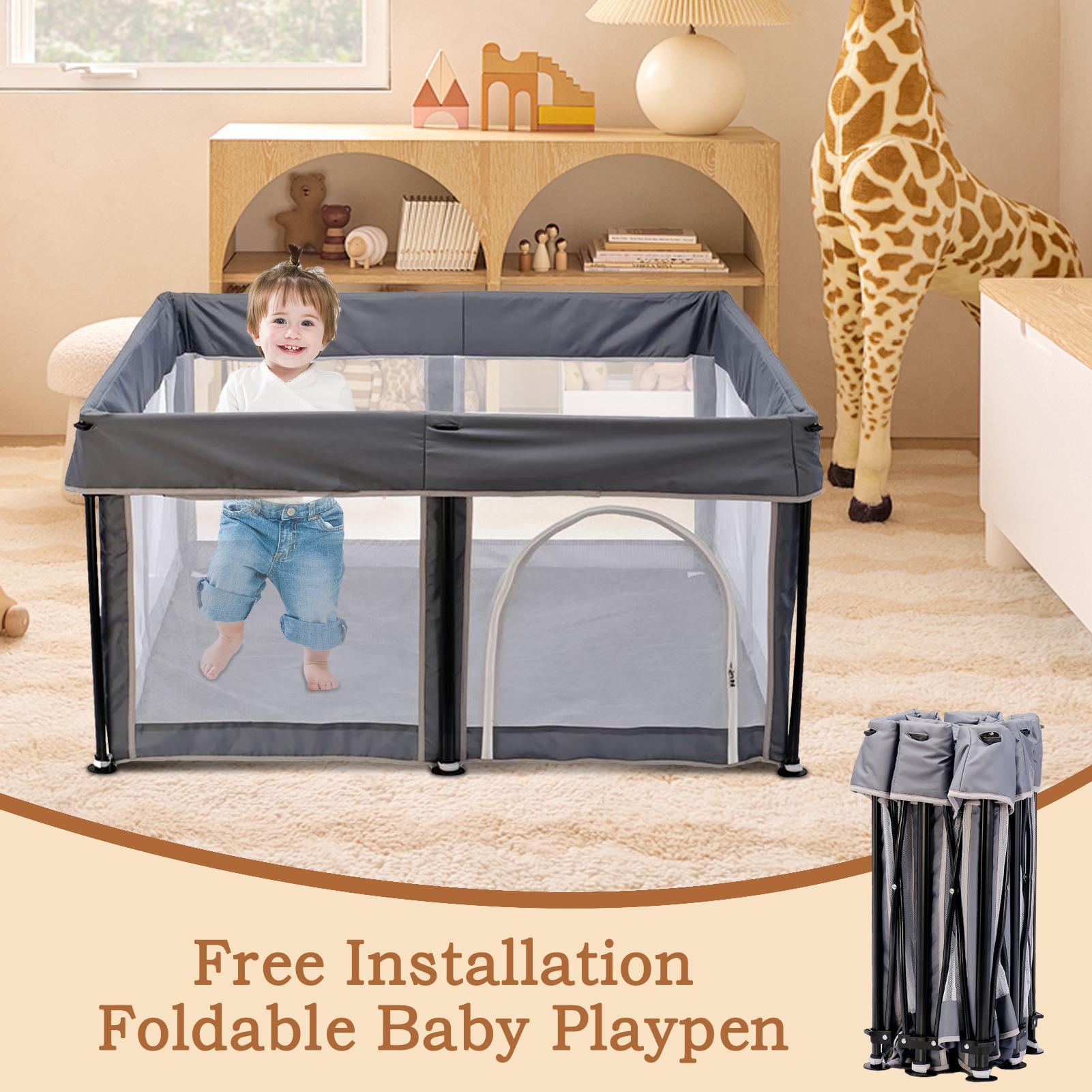 Portable Baby Playpen Indoor O - đánh giá và giá Kids Outdoor Play Yard