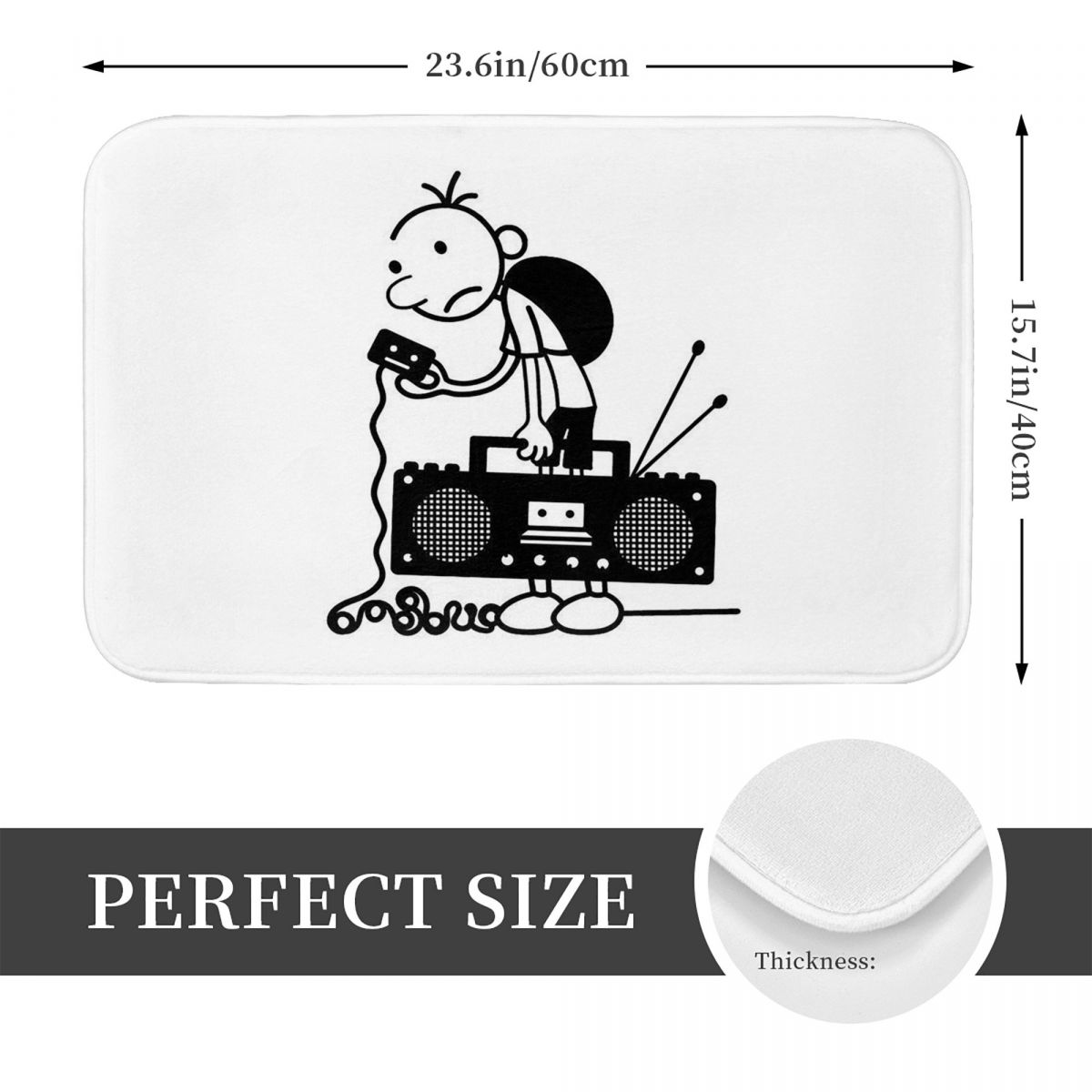 Diary Of A Wimpy Kid Group Non - đánh giá và giá Kids Outdoor Mat Waterproof