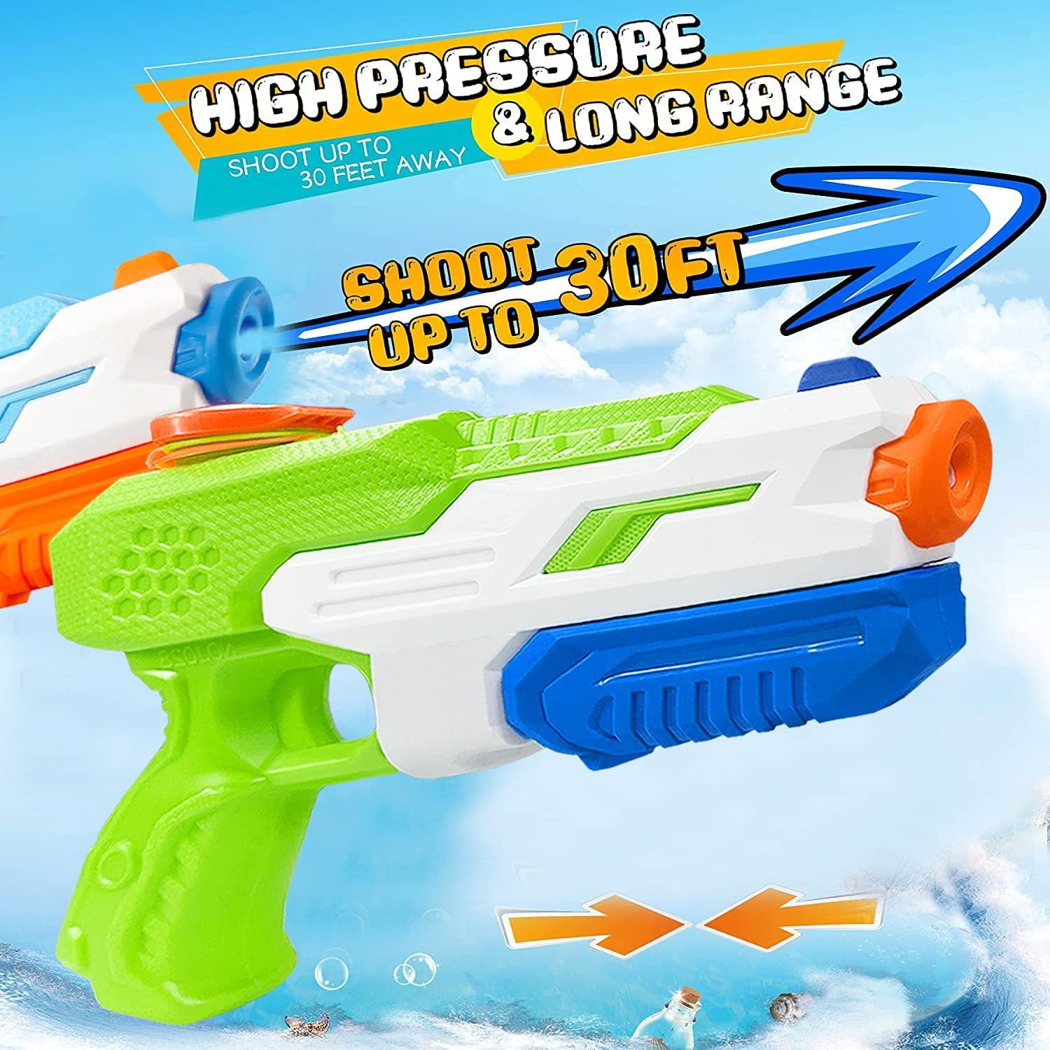 600CC Water Guns Summer Soaker - đánh giá và giá Kids Outdoor Yard Toys
