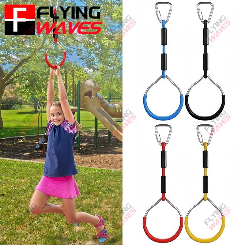 Kids Hanging GYM Ring Swing Cl - đánh giá và giá Kids Outdoor Monkey Bars