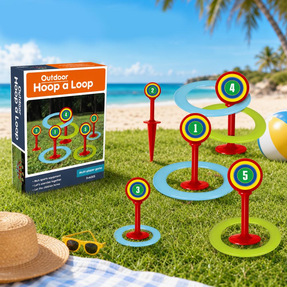 Kids Plastic Game Set Outdoor  - đánh giá và giá Kids Outdoor Yard Toys