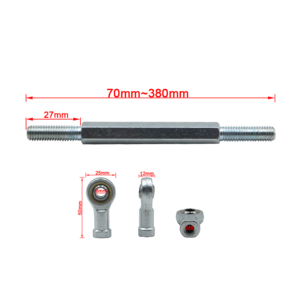 1Pair 70mm-290mm Steering Tie  - đánh giá và giá Kids Outdoor Quad