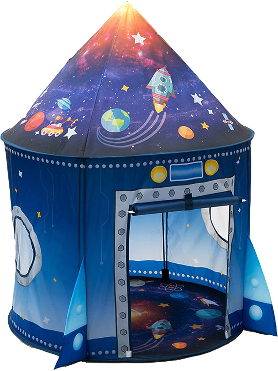 Rocket Ship Kids Tent Pop Up P - đánh giá và giá Kids Outdoor Play Yard