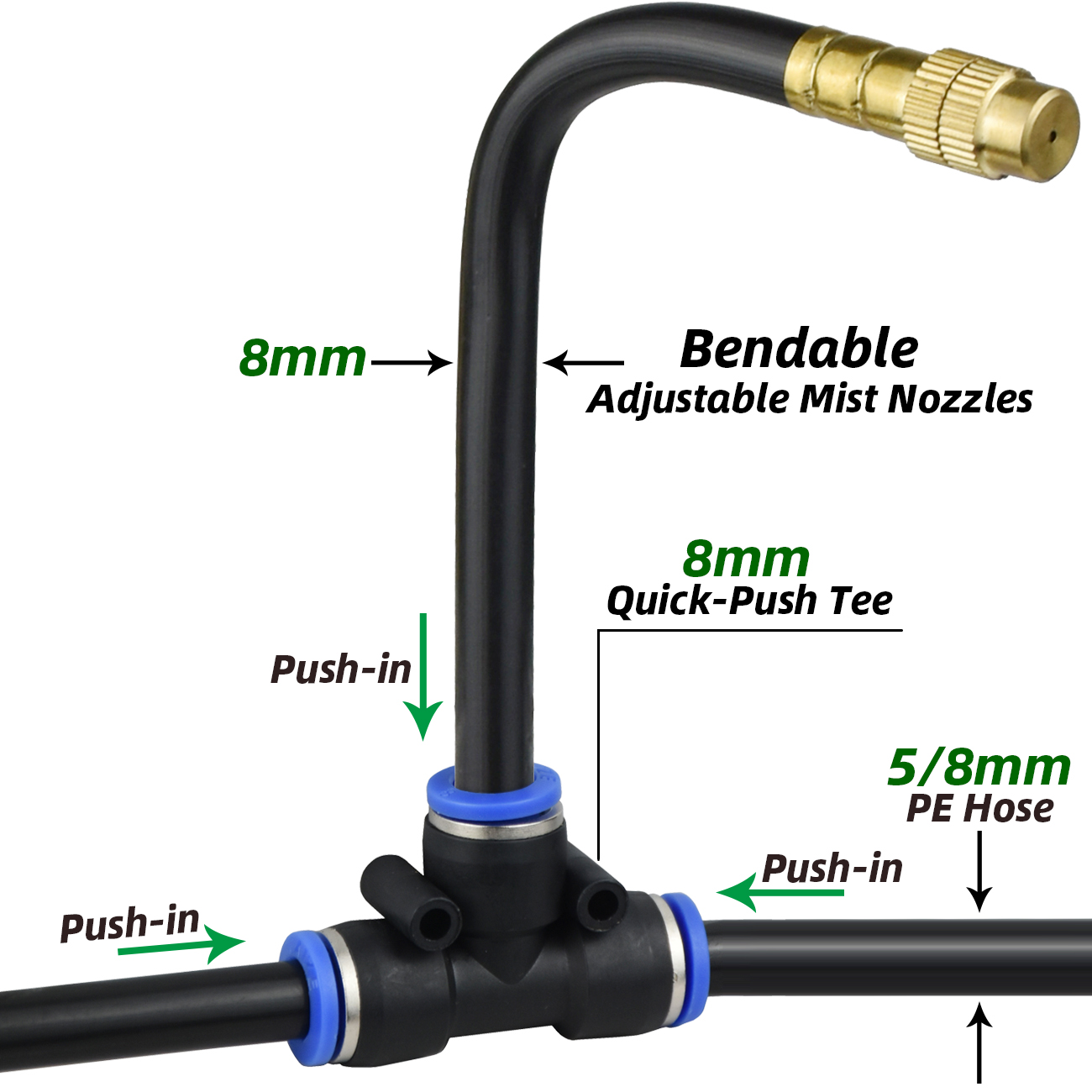 KESLA 5-30M Patio Garden 5/8mm - đánh giá và giá Kids Outdoor Water Sprinkler