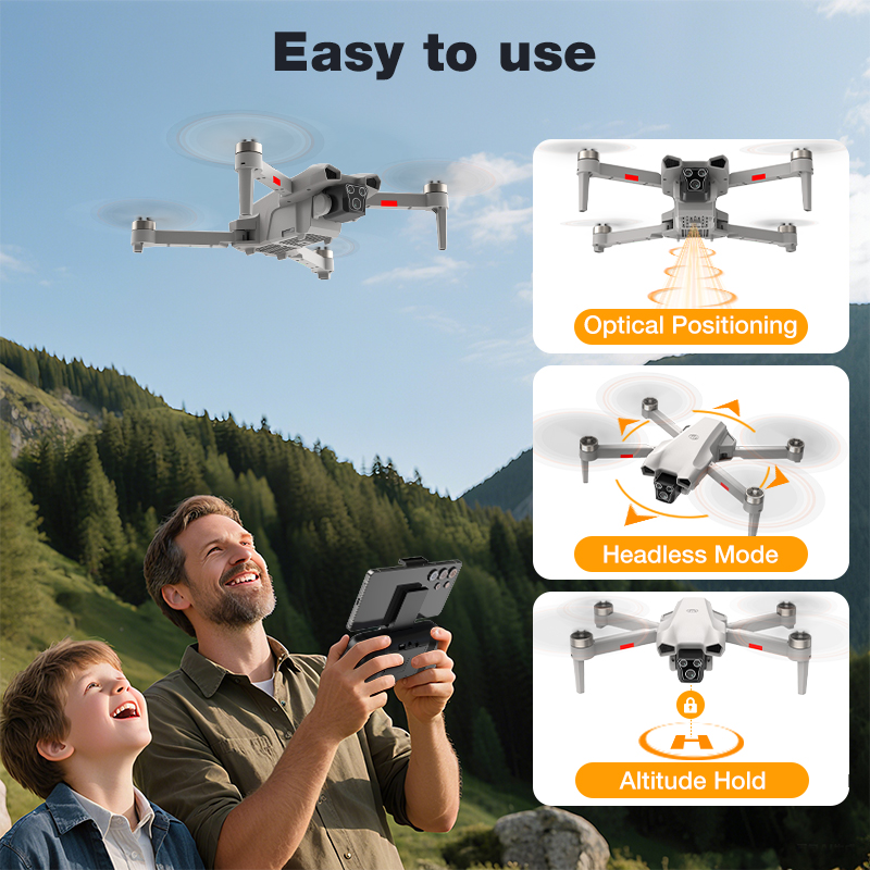 NEW Hot L017 Pro Drone Brushle - đánh giá và giá Kids Outdoor Play Equipment