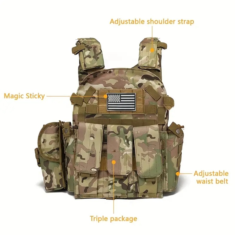 Child Camouflage Tactical Vest - đánh giá và giá Kids Outdoor Vest