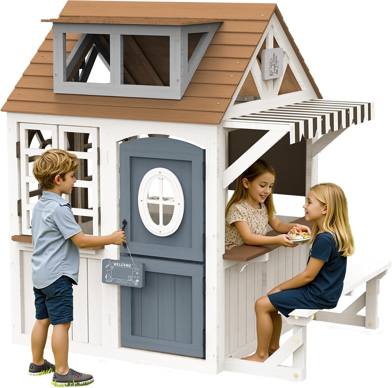 Albott Kids Outdoor Wooden Pla - đánh giá và giá Kids Outdoor Bench
