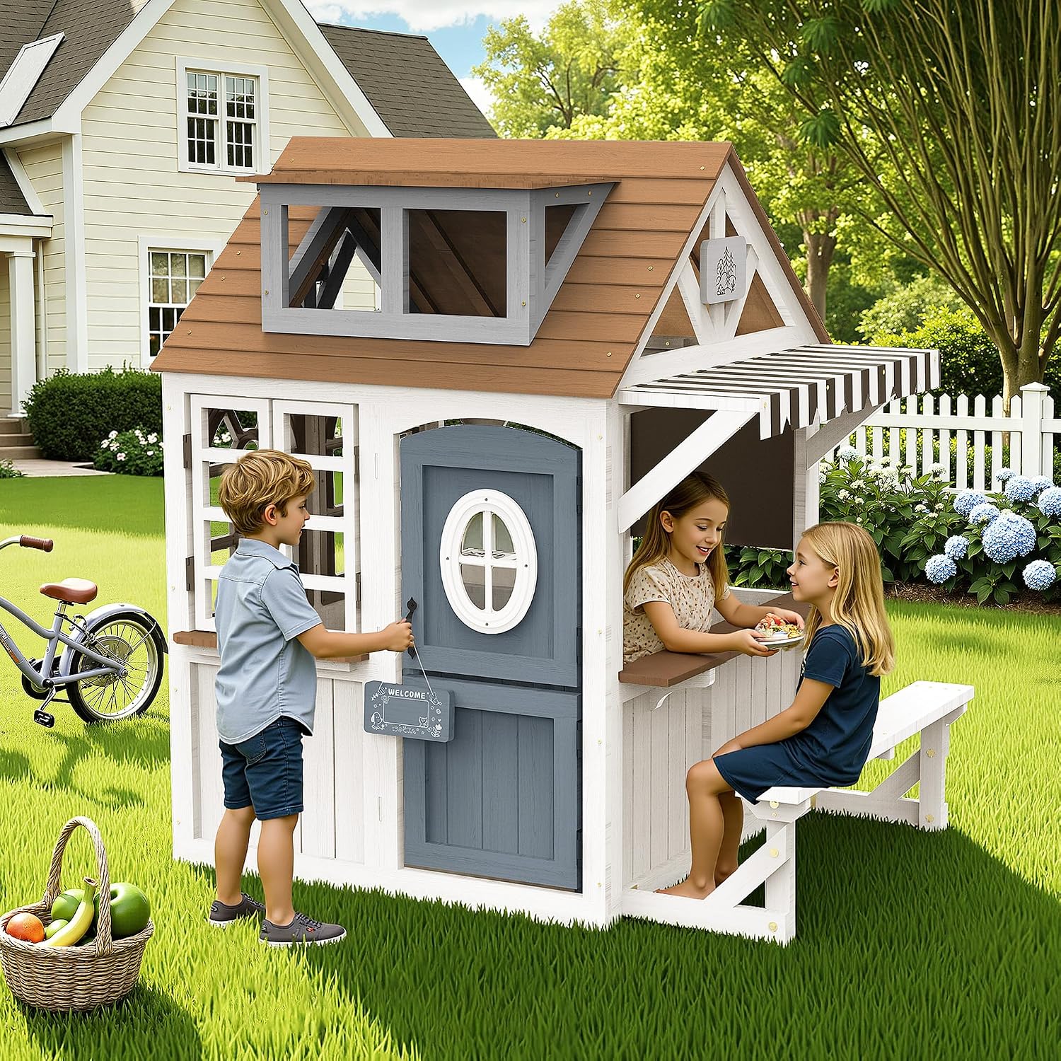 Albott Kids Outdoor Wooden Pla - đánh giá và giá Kids Outdoor Bench